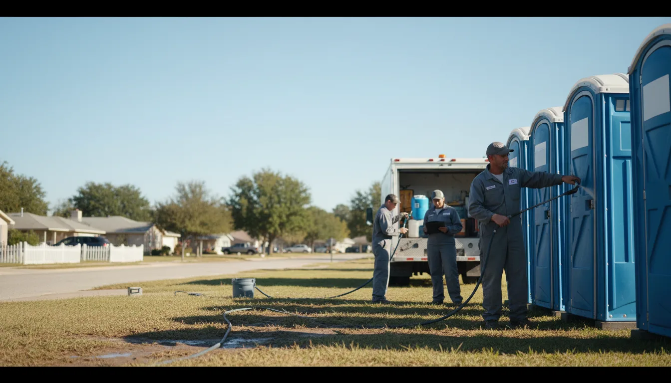 Long-Term Portable Toilet Rental in Fontana, CA near me